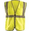 Occunomix ECO-GCS-Y2/3X Value Surveyor Style Vest Class 2 Yellow