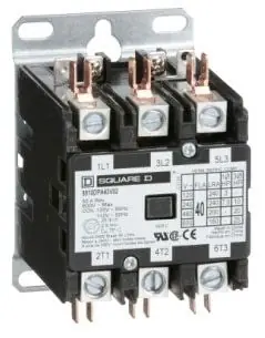 Square D 8910DPA43V02 Contactor 600Vac 40Amp Dpa +Options