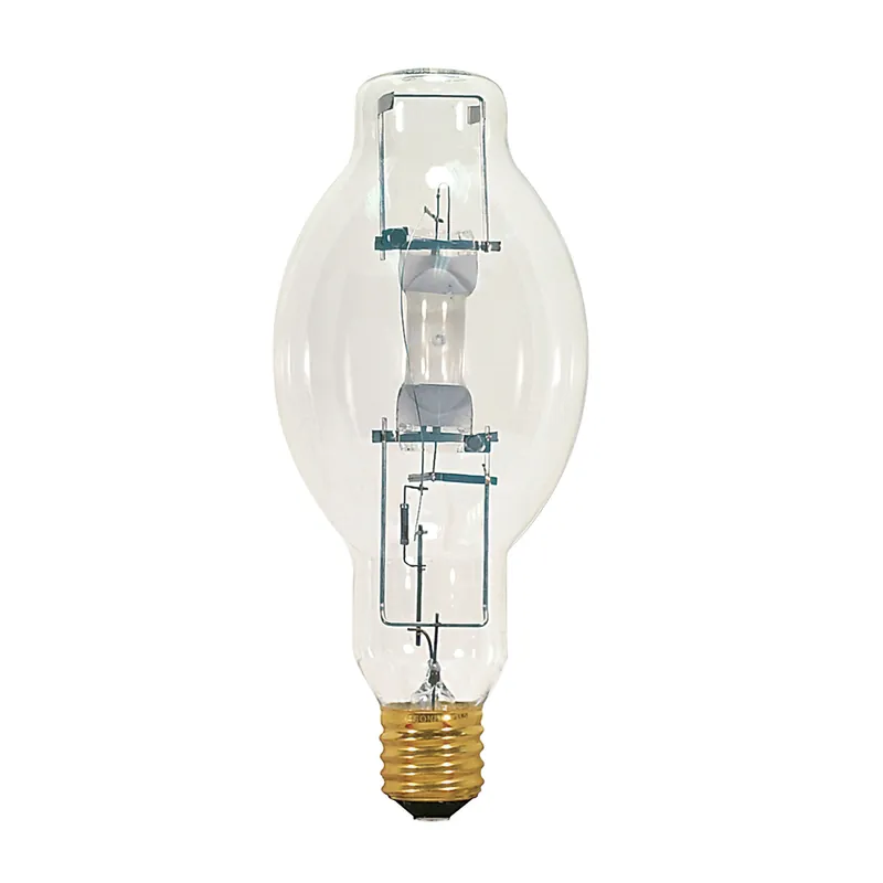 Satco S5845 1000 Watt Metal Halide HID Mogul Base BT37 Clear