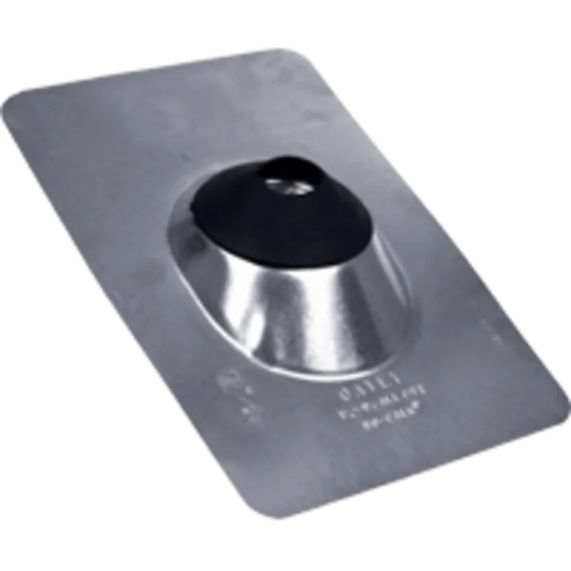 Bramec 11879 Roof Flashing 4 Galvanized 12 x 16 Base No-Calk