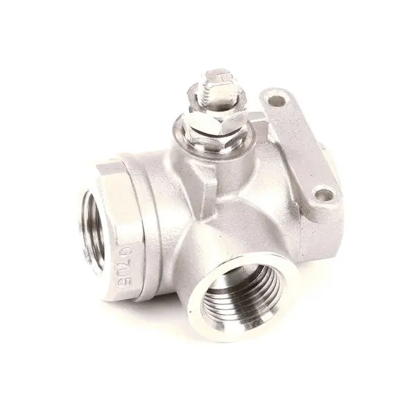 Ball Valve 3-Way 1/2 NPT Replacement PIT60207501 for Pitco