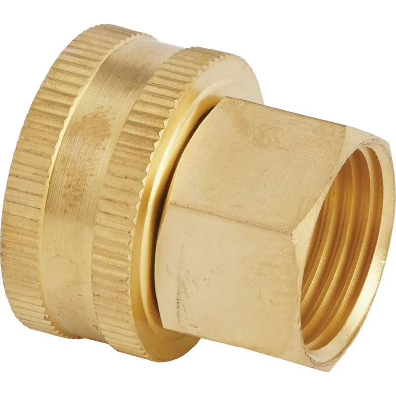 Best Garden GB-9551 GM294 3/4 In. FHT x 1/2 In FPT Brass Swivel Hose Connector