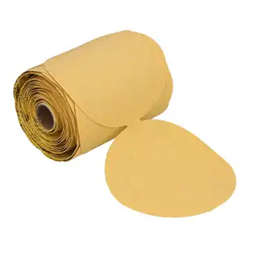 Norton 66261183806 Gold Reserve Aluminum Oxide Coarse Grit Paper PSA Disc Roll