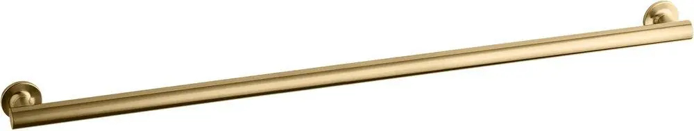 KOHLER 11895-2MB Purist 36 in. Grab Bar in Vibrant Brushed Moderne Brass