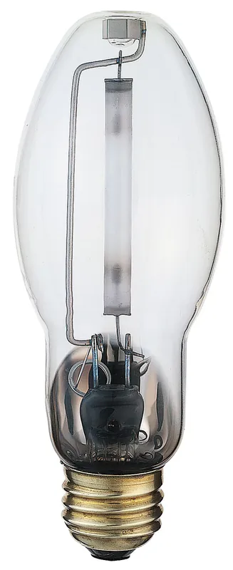 Satco S3129 High Pressure Sodium HID Lamp 150W ED17 Medium Base Clear
