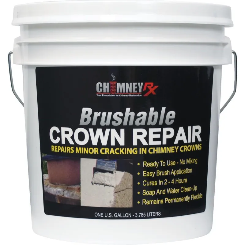 Chimney RX 300014 Brushable Crown Repair Sealant 1 Gal