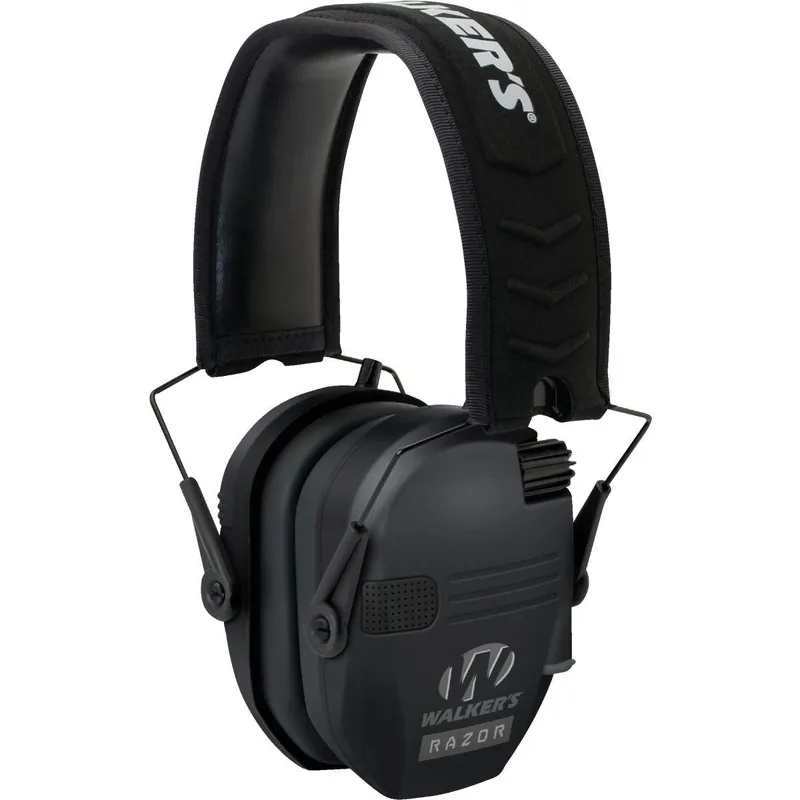 Walker's GWP-RSEM Razor Series Black Electronic Earmuffs