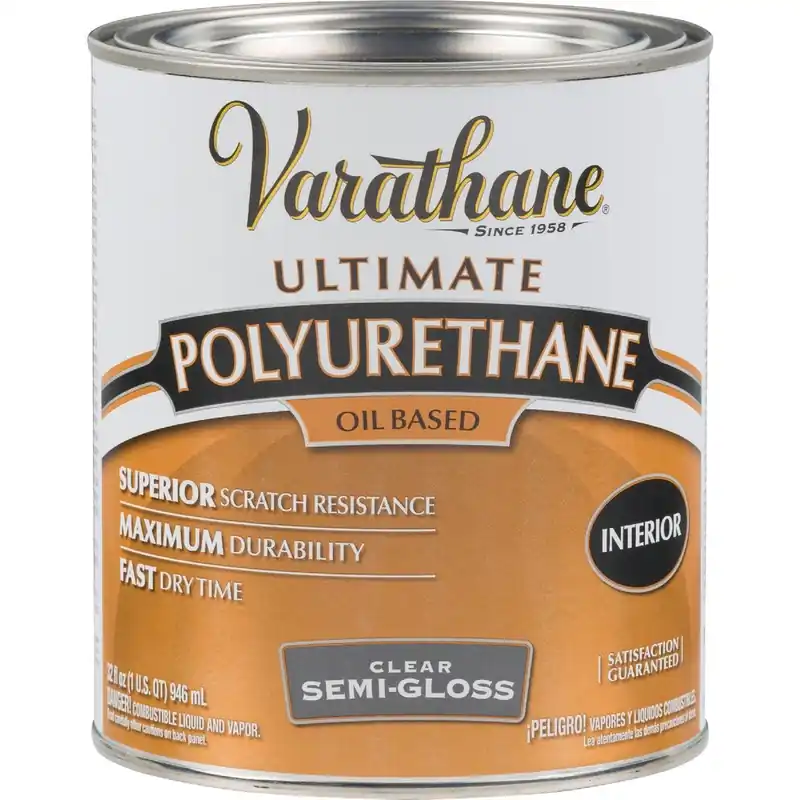 Varathane 6041H Semi-Gloss Interior Polyurethane 1 Qt.