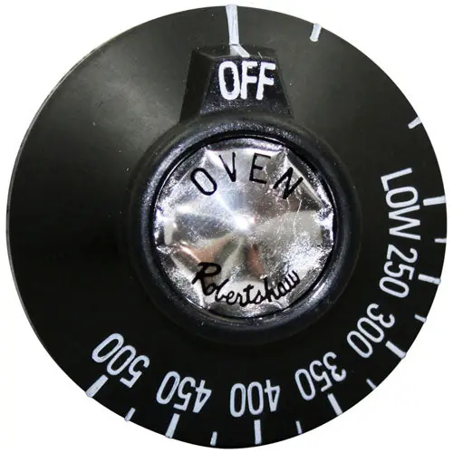 KNOB OVEN BLACK 2.5 INCHES VUL00-499678-00001 for Vulcan Hart
