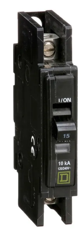 Square D QOU115 Miniature Circuit Breaker 120/240V 15A