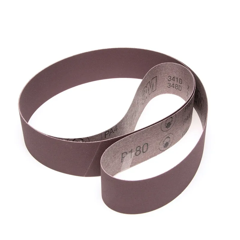 3M 7010326169 Cloth Belt 341D P240 Grit Aluminum Oxide 2 1/2 Inch x 60 Inch