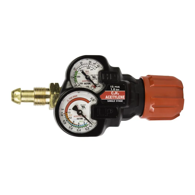 Victor 0781-3607 Regulator Heavy-Duty High Capacity Single Stage