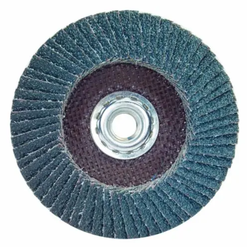 Norton 66254491781 Metal Zirconia Alumina Coarse Grit Arbor Thread Fiberglass Conical Flap Disc