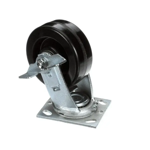 Caster W/Brake Flat Plate 22290-0009 for Middleby Marshall