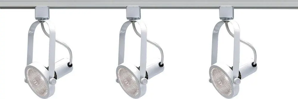 NUVO TK316 3-Light Track Lighting Kit in White