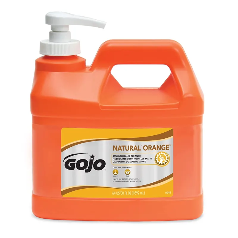 Gojo 0948-04 Natural Orange Smooth Hand Cleaner 1/2 gal