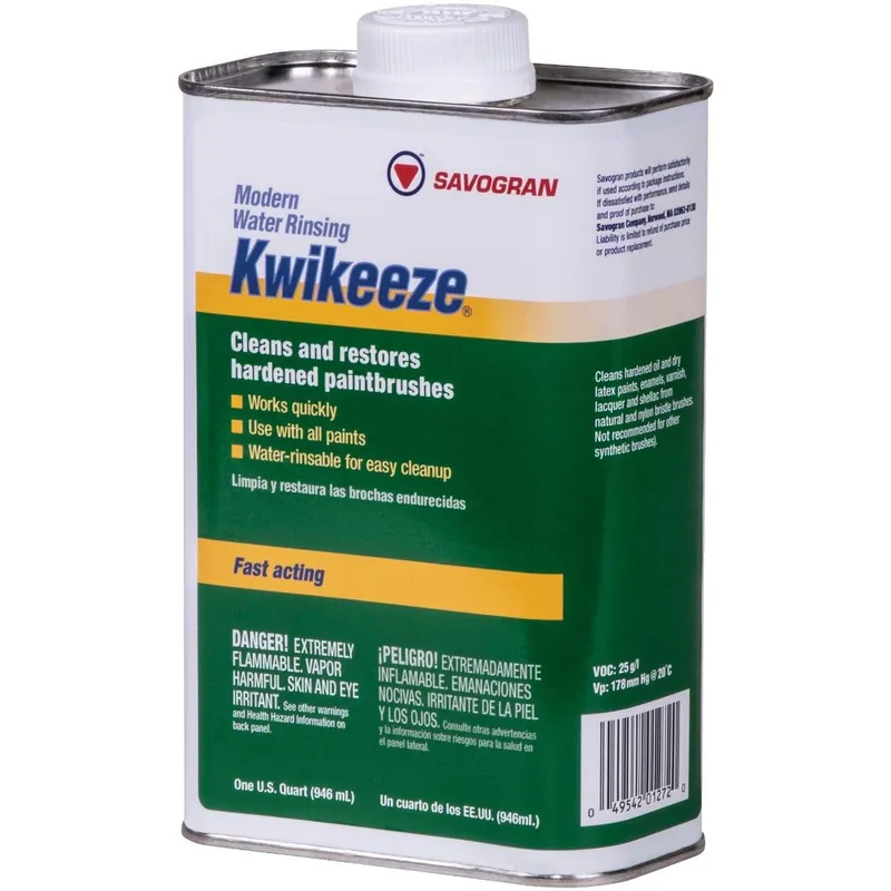 Savogran 01272 Kwikeeze 1 Qt. Ready To Use Liquid Methylene Chloride Free Cleaner