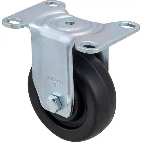 Caster Plate Rigid Gray 3OD RBMD3600L5 for Rubbermaid