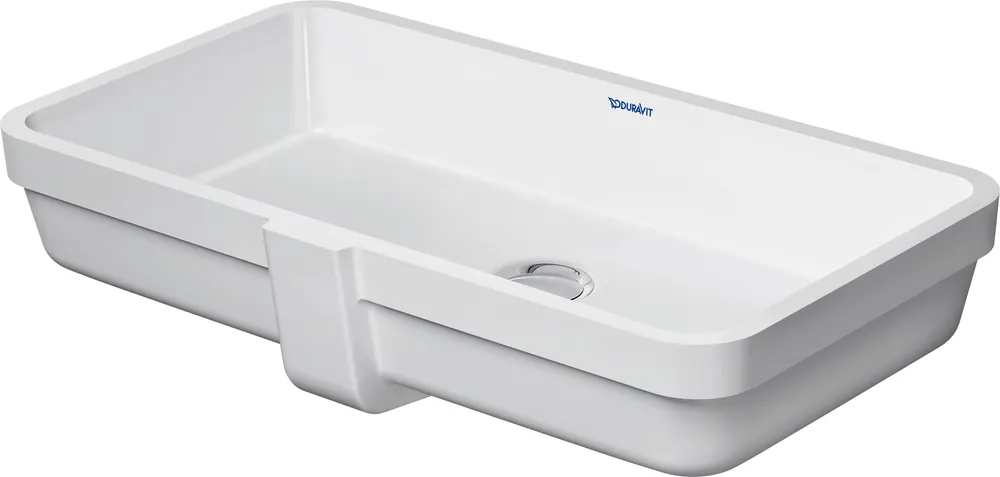 Duravit 0384600000 Vero 25 Rectangular Undermount Sink White