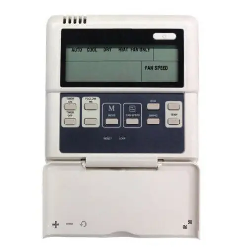 Allied Air 1.861057 Mini-Split Non-Program Wired Remote Control For Use With 4DHP Single Zone Ductless Heat Pump