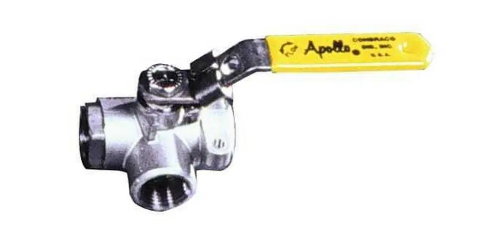Apollo Valves 7660501A 76-600 Series 1 in. CF8M Stainless Steel Standard Port FNPT 800# Ball Valve