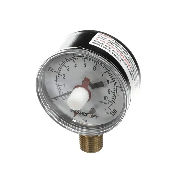 GAUGE 0-150 PSI 1/4NPT B TMMNT 211907 for Multiplex