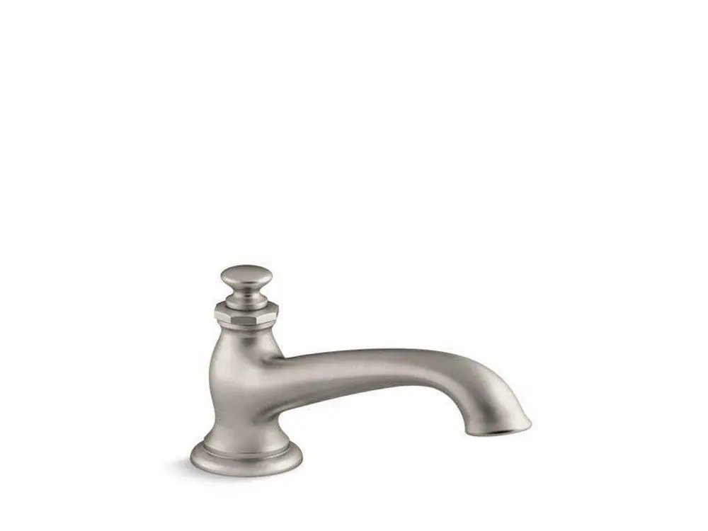 Kohler 72777-BN Artifacts Non-Diverter Tub Spout in Vibrant Brushed Nickel