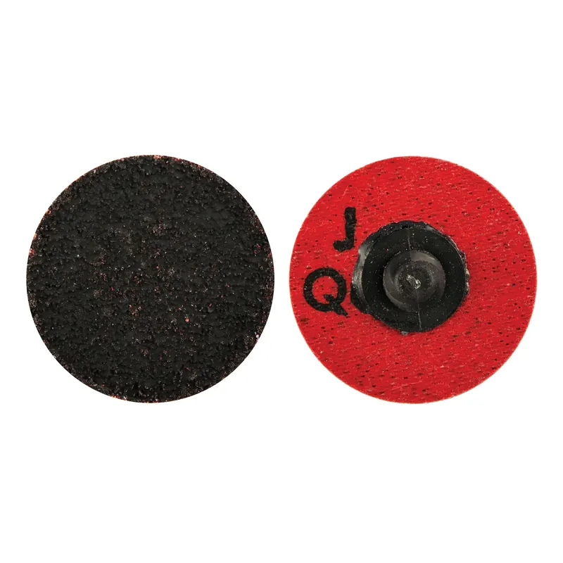 Norton 66261132730 Red Heat Ceramic Alumina Extra Coarse Grit TR (Type III) Quick-Change Cloth Disc