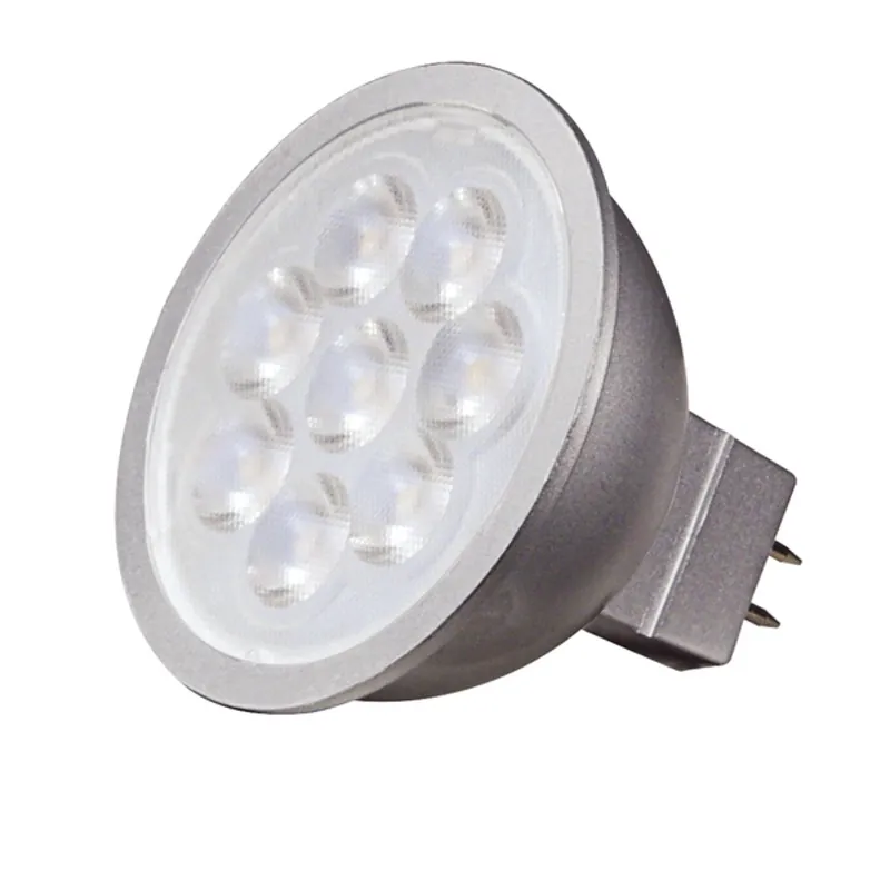 Satco S9499 MR LED Designation: 6.5W - LED MR16 - 40 Beam Spread - GU5.3 Base - 5000K - 12V