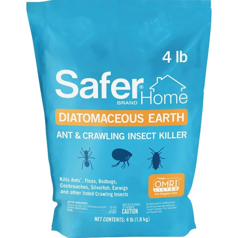 Safer SH51703 Home 4 Lb. Ready To Use Diatomaceous Earth Crawling Insect Killer