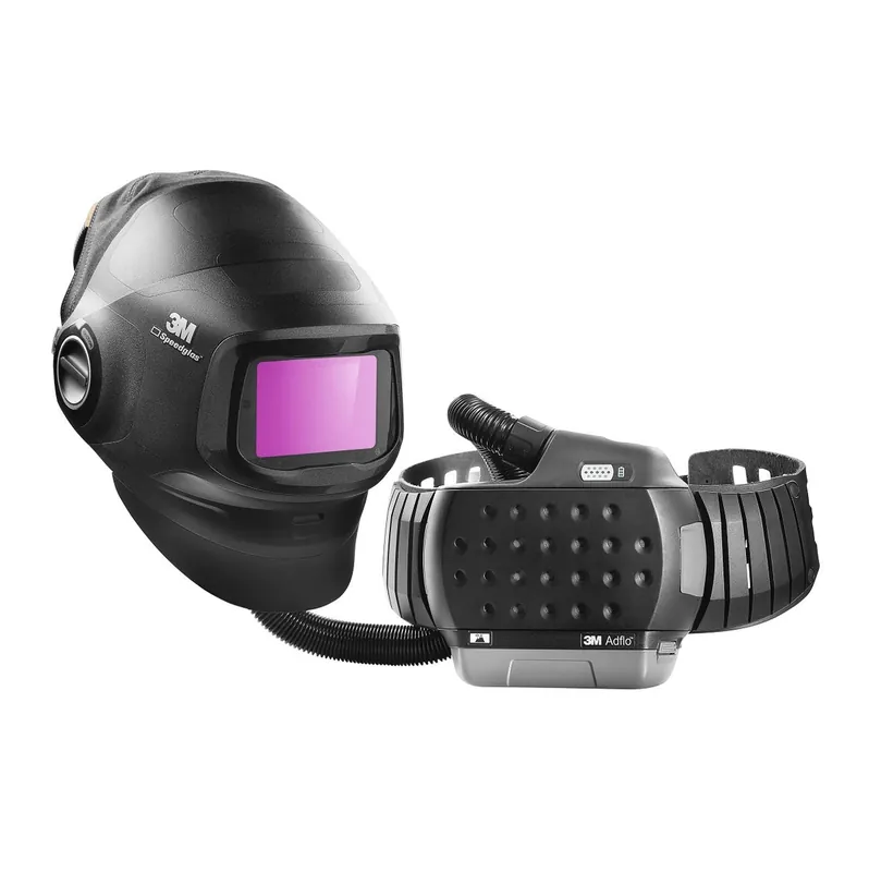 3M 7100260395 Speedglas 46-1101-30i Black Lift Front Welding Helmet With 2.8 X 4.3 Shade 8 - 13 Lens