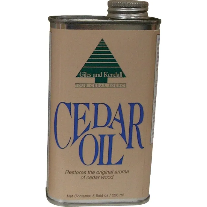 Giles & Kendall OIL12-8 Cedar Oil Wood Finish Restorer