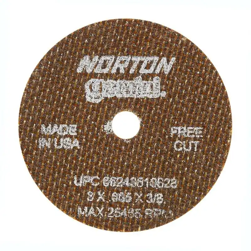 Norton 66243510628 Gemini A Type 01/41 Cut-Off Wheel Fast Cut Small Diameter 3 in