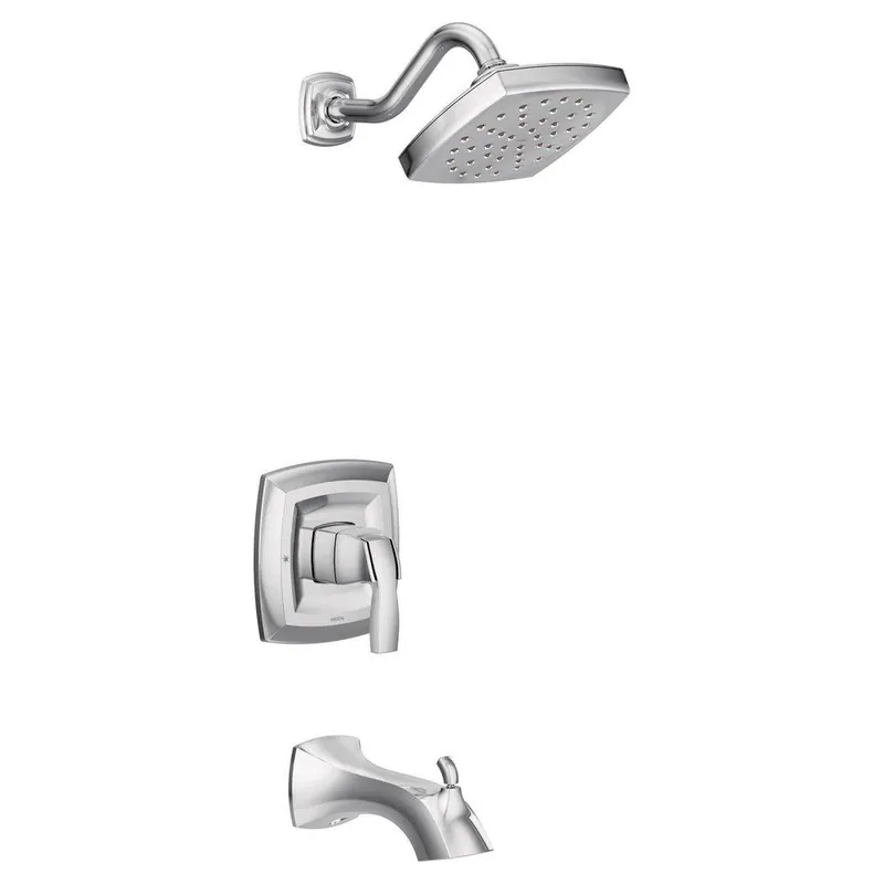 Moen UT3693EP One Handle Single Function Bathtub & Shower Faucet in Chrome (Trim Only)