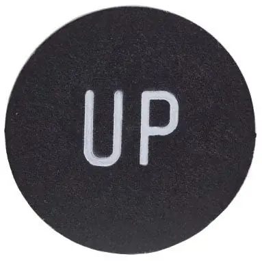 Square D 9001B253 Push Button Legend Plate 30Mm T-B