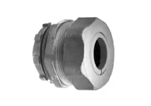Bridgeport 770-62 Connector, Cord Grip, Straight, Zinc Die Cast, Size K.O. 1/2 Inch, Cord Range .500 Inch - .625 Inch