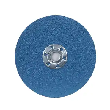 Norton 66261138818 BlueFire Zirconia Alumina Extra Coarse Grit Speed-Change Fastener Fiber Locking Disc