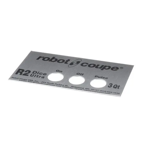 R2U DICE FRONT PLATE for Robot Coupe 407903