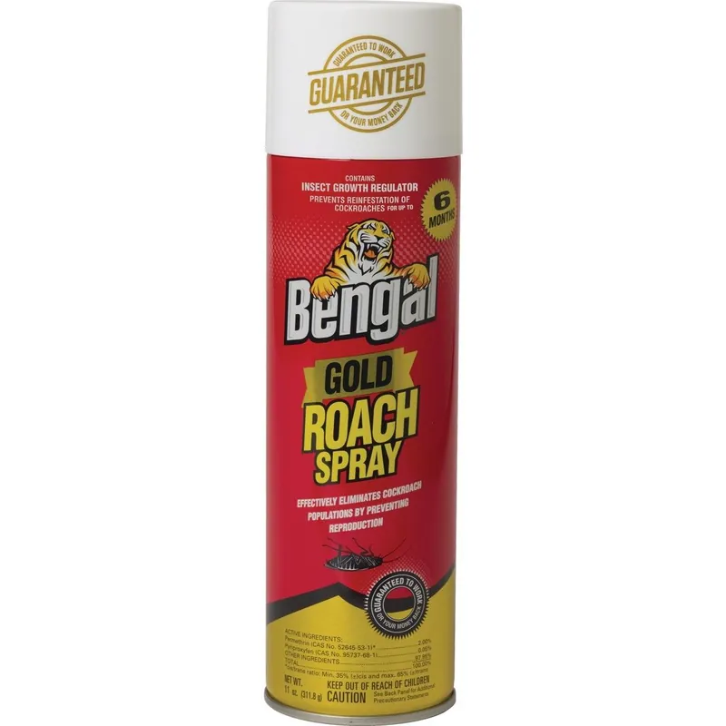 Bengal 92464 Gold 11 Oz. Aerosol Spray Roach Killer