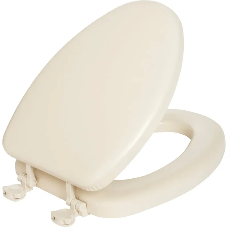 Mayfair 115EC_006 Elongated Closed Front Premium Soft Bone Toilet Seat