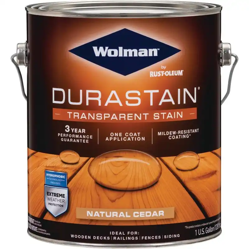 Wolman 288337 RainCoat Water-Based Repellent Natural Cedar 1 Gal.
