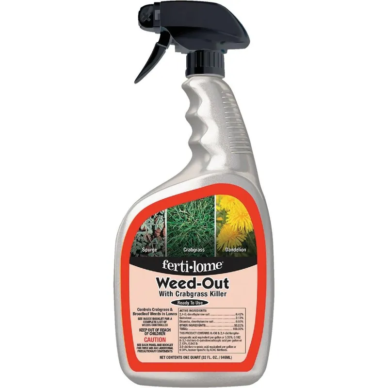 Ferti-lome 11036 Weed-Out Crabgrass & Weed Killer 32 Oz Ready To Use Trigger Spray