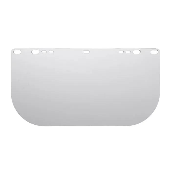 Jackson Safety 29104 F10 E Shape Unbound Face Shield Window Clear PETG