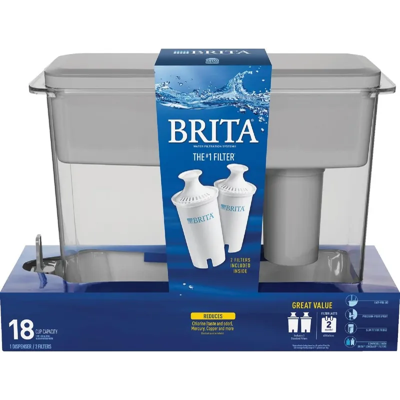 Brita 350344 Filtered Water Dispenser Power Each Replacement MPN