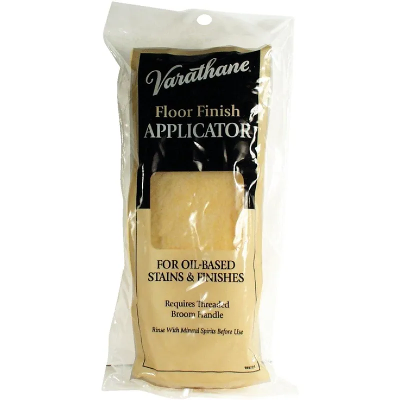 Varathane 989721 10 In. Lambswool Applicator with Threaded Hole for Oil-Based Finishes