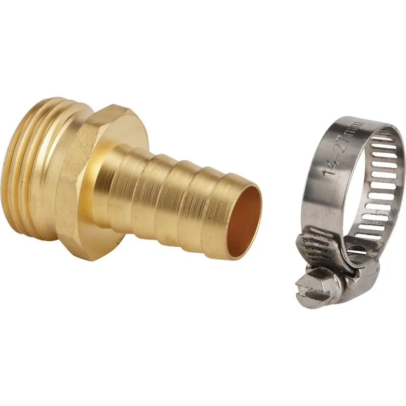 Best Garden GB9412-5/8 Male Brass Hose End Repair Hose Coupling