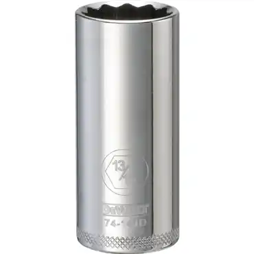 DeWalt DWMT74141OSP 3/8 in Drive Polished Chrome Standard Socket