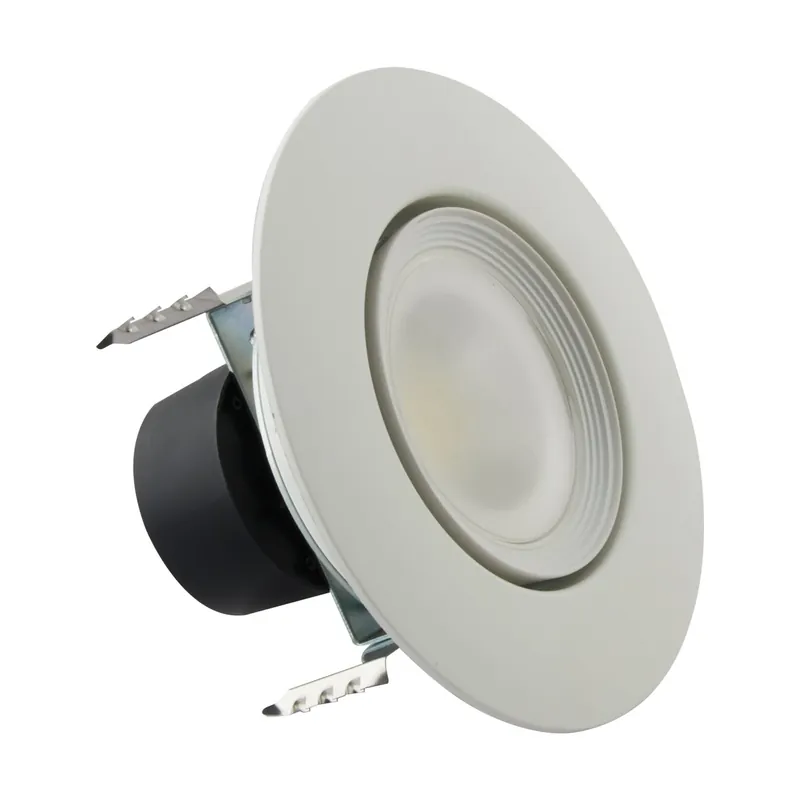 Satco S11822 7.5 Watt LED Directional Retrofit Downlight - Gimbaled - 4 in. - Adjustable Color Temperature - 60 Degree Beam Angle - 120 Volts