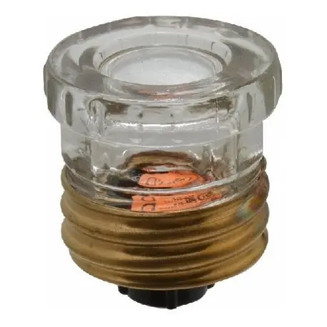 Mersen GTL15 Amp-Trap Time Delay Low Voltage Plug Fuse 15 A 125 VAC 10 kA