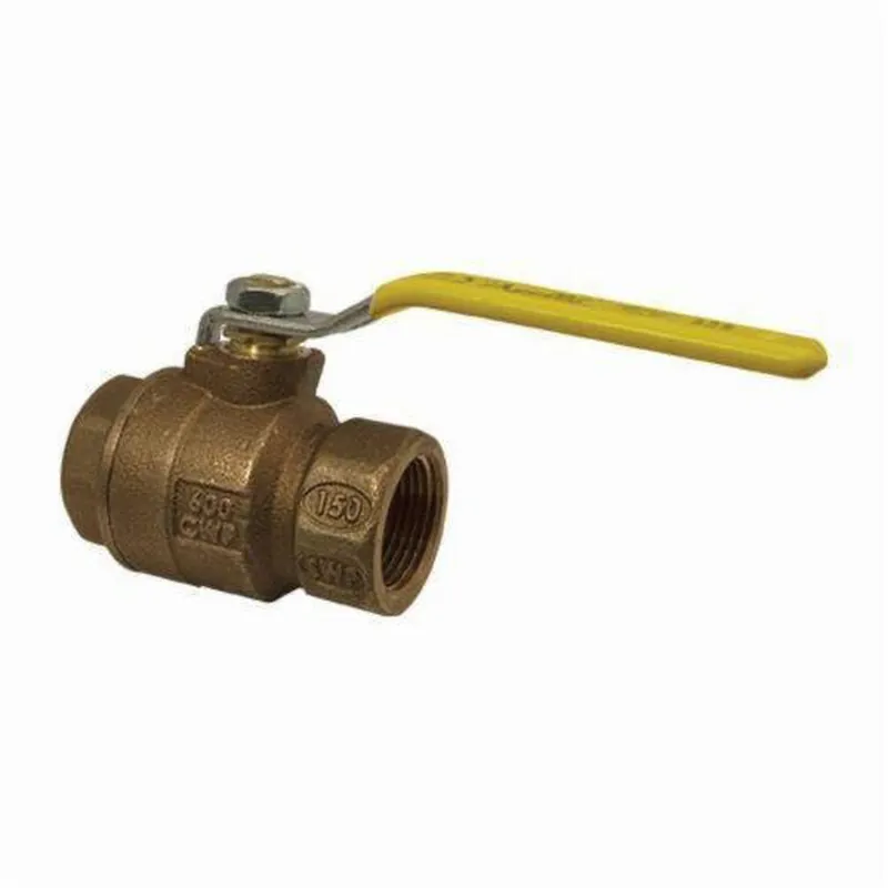 Apollo Valves 77C14604A 77C-A Series 1-1/4 in. Bronze Full Port NPT 600# Ball Valve